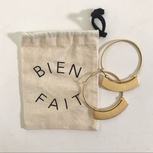 Madewell Jewelry - Madewell crescent hoop earrings Madewell Jewelry - Madewell crescent hoop earrings